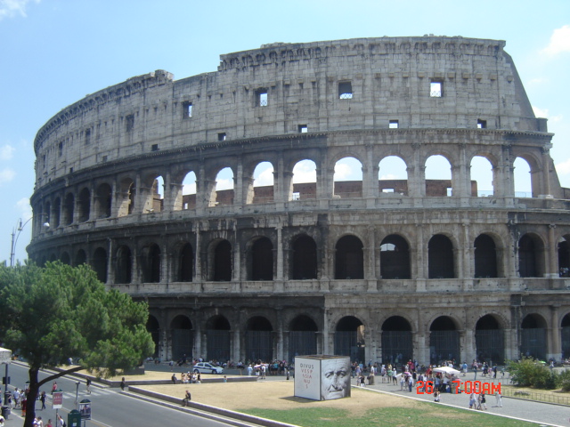 The amazing and ginormous Colloseum