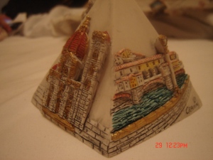 The other two sides of my pyramid-The Cathedral and the Ponte Vecchio